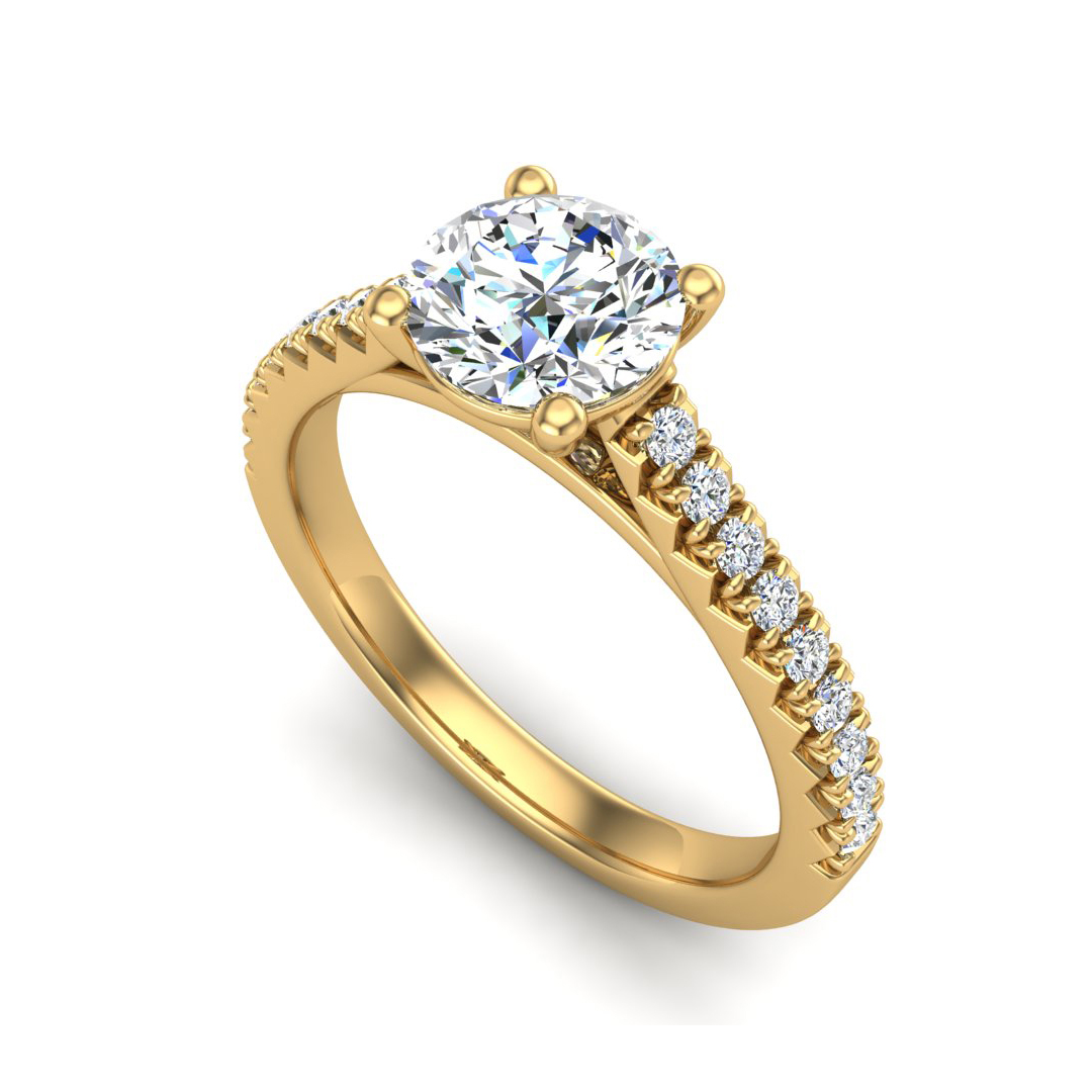 Magnolia Engagement Ring